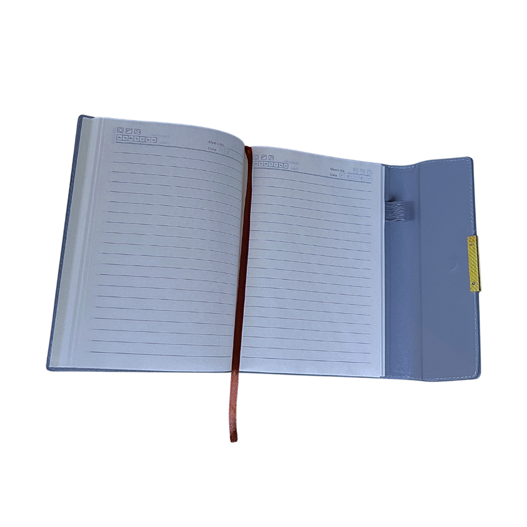 GRINDLOG | Signature Notebook | Slate Blue