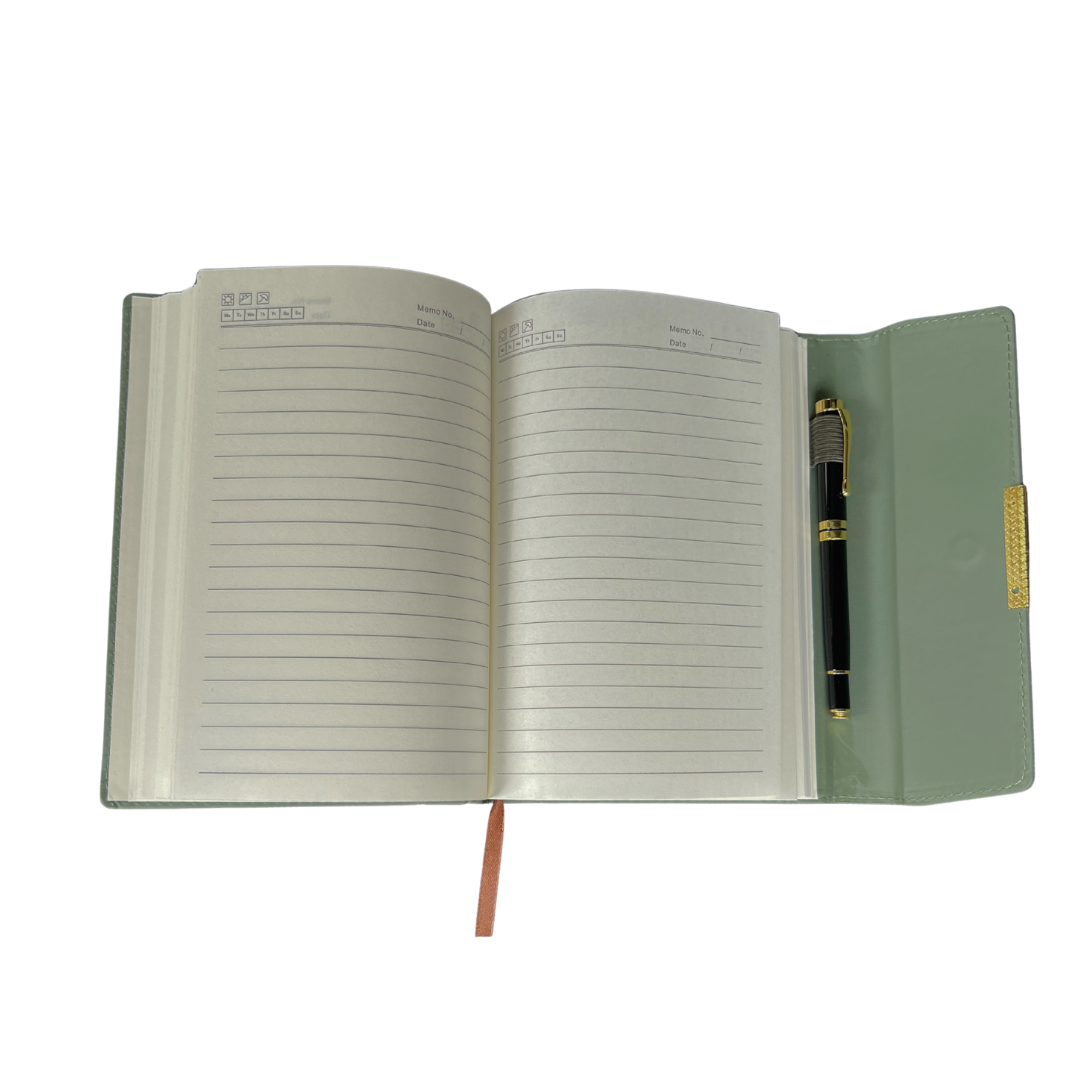 GRINDLOG | Signature Notebook | Sage Green